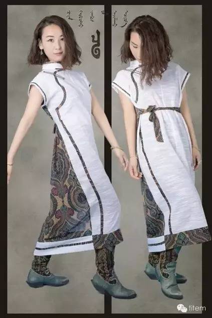 【蒙古服装】蒙古族美女设计师和她的创意作品