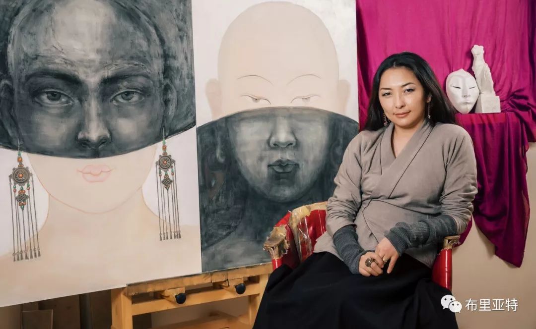 蒙古国艺术家介绍：孟克其其格·巴特孟克