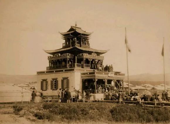 1899年俄罗斯赤塔的布里亚特蒙古人