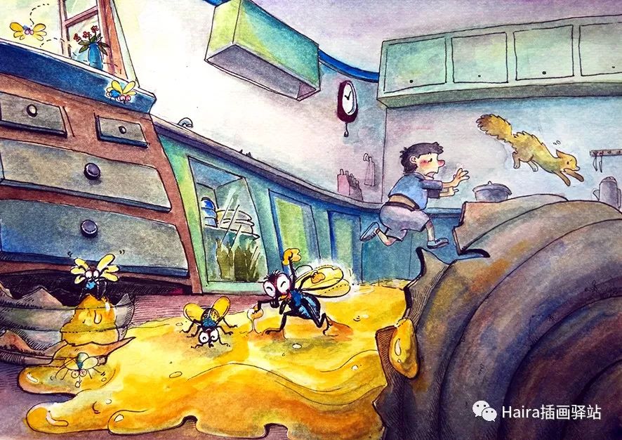 访谈 |蒙古族插画家阿拉坦苏那嘎的创作故事 第7张