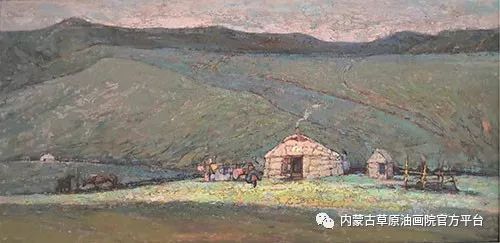 （第十期）2018内蒙古草原油画院第三届写生油画展 第3张