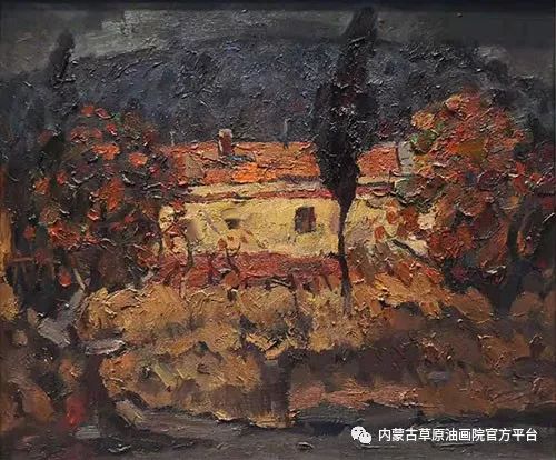 （第十期）2018内蒙古草原油画院第三届写生油画展 第4张