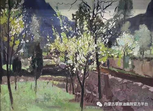 （第十期）2018内蒙古草原油画院第三届写生油画展 第5张