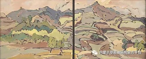 （第十期）2018内蒙古草原油画院第三届写生油画展 第11张