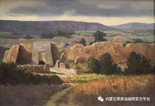 （第十期）2018内蒙古草原油画院第三届写生油画展 第12张