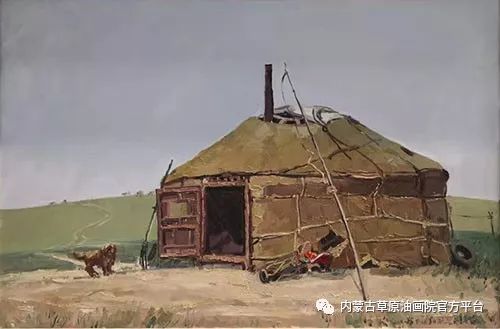 （第十期）2018内蒙古草原油画院第三届写生油画展 第13张