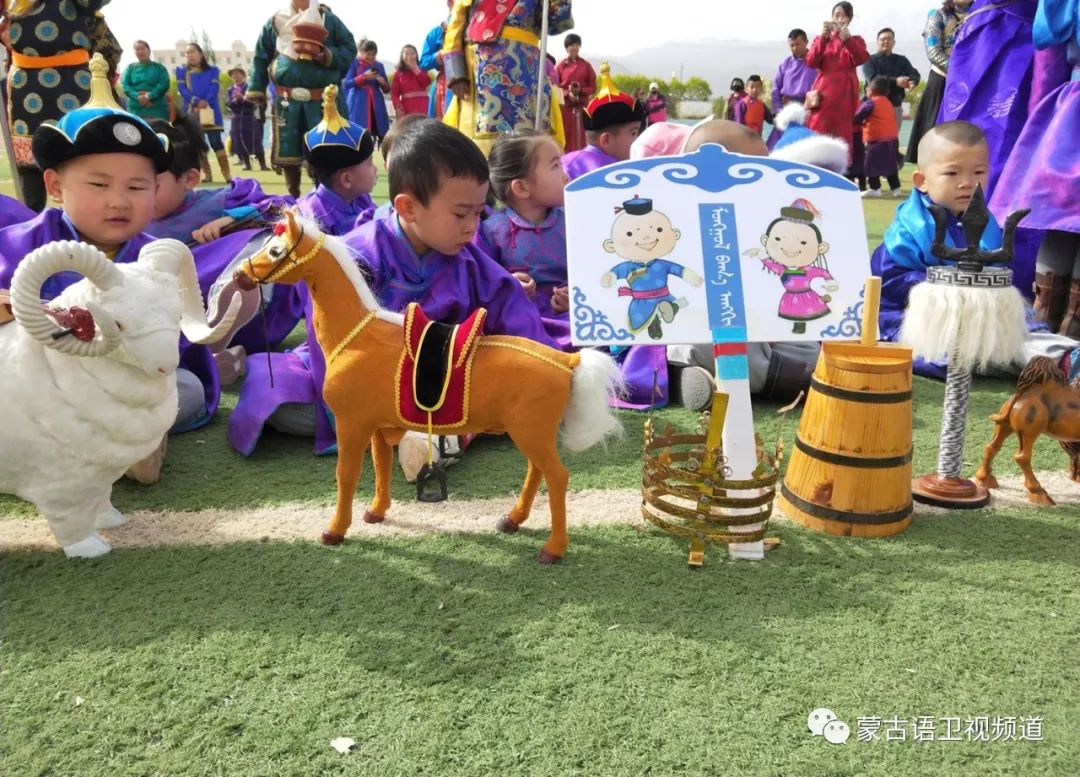 肃北雪山蒙古族孩子们独具特色的六一儿童节 第6张