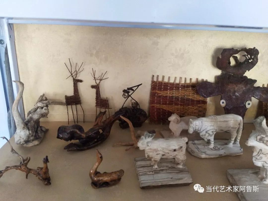 锡林郭勒草原民间艺人阿拉腾敖都的根雕艺术作品欣赏 第16张
