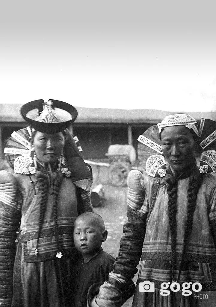 珍贵老照片：19世纪后期的蒙古妇女 第7张