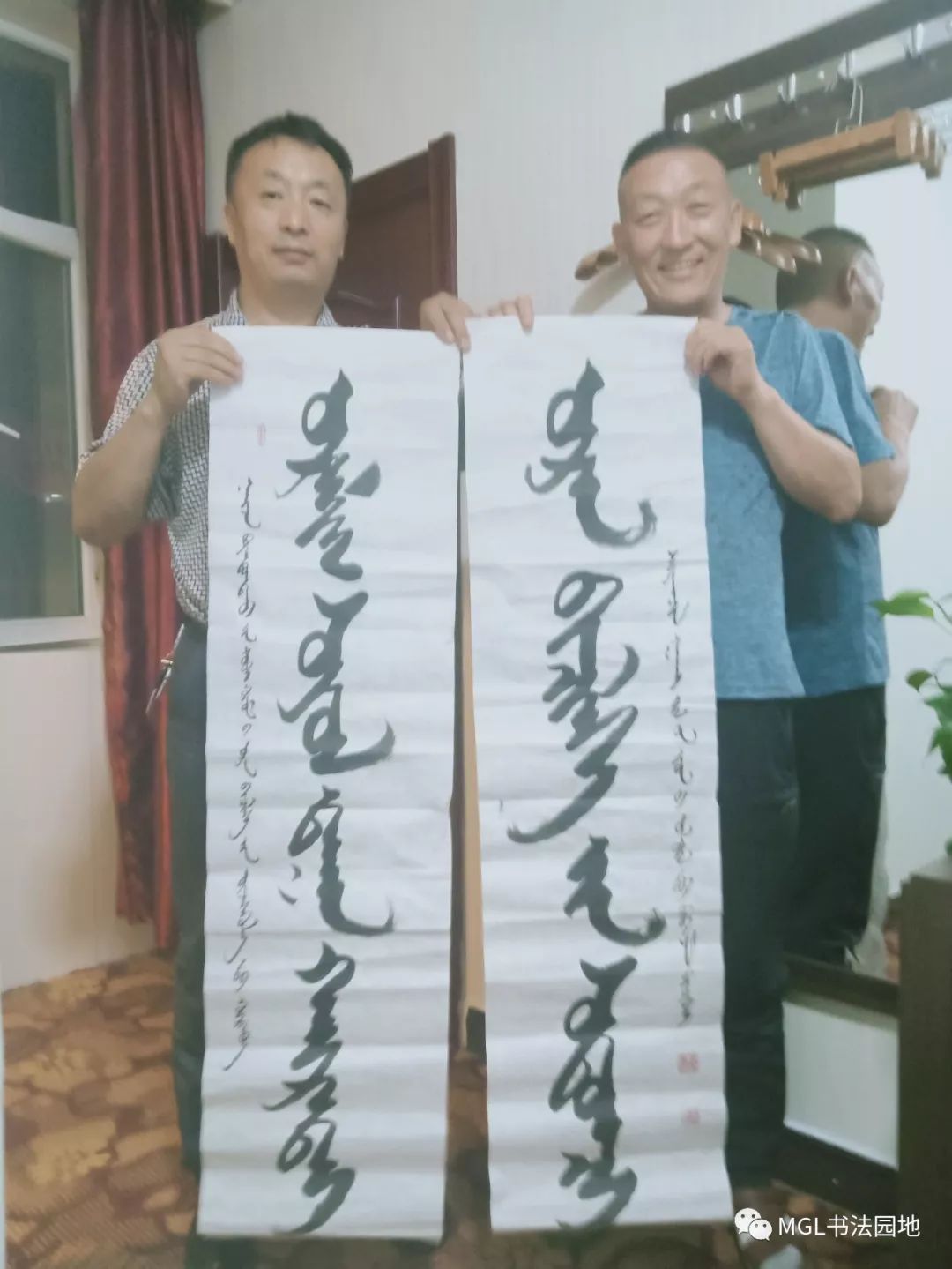 宝音陶格陶“乌珠穆沁”主题蒙古文书法展在西乌旗举办 第22张