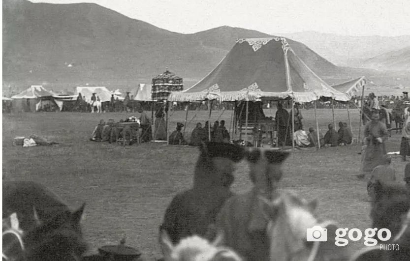 历史照片：百年前的蒙古那达慕