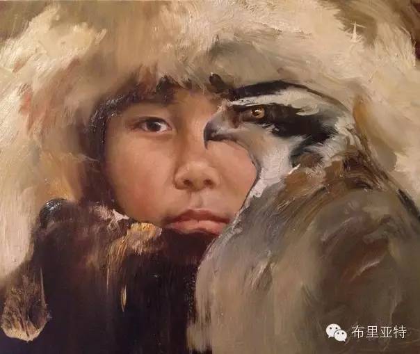 【ANU美图】青年蒙古画家敖特格·巴达玛油画作品分享 第5张