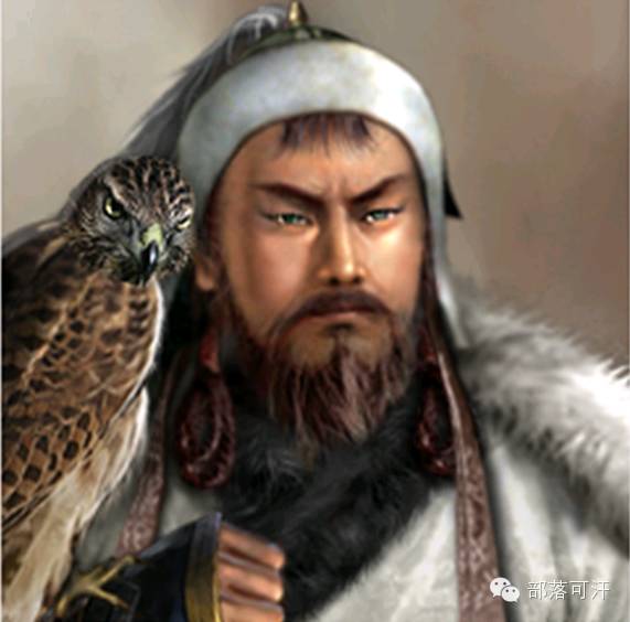 一个韩国人画的蒙古帝国人物头像