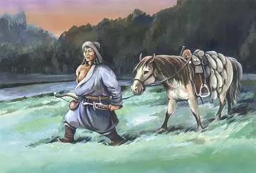 蒙古族狩猎习俗蒙古文