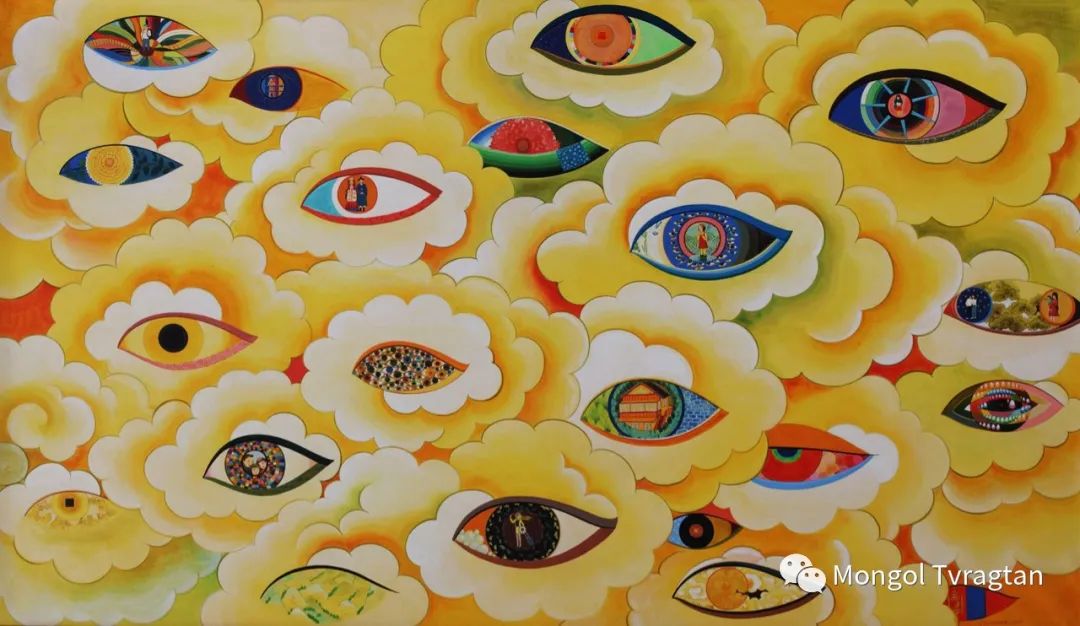  乌，乌日吉哈达美术作品ᠤᠷᠠᠨ ᠵᠢᠷᠤᠭ- ᠤ᠂ ᠦᠷᠡᠵᠢᠨᠬᠠᠨᠳᠠ