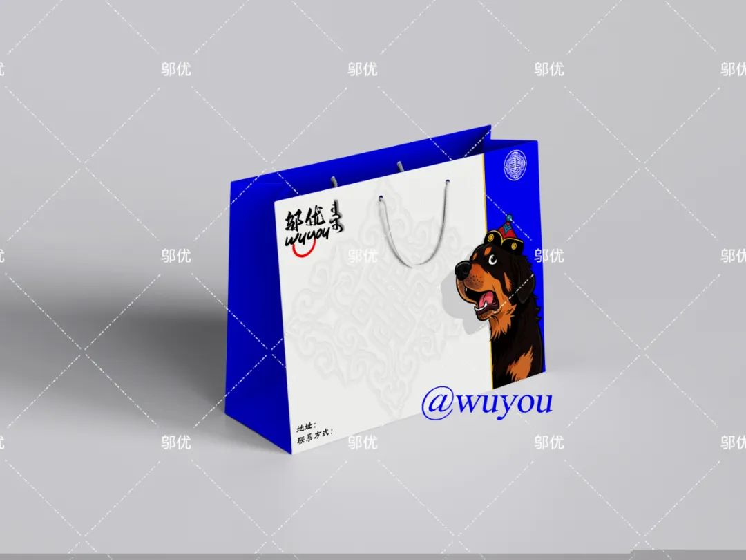 定制系列｜蒙古元素包装设计图
