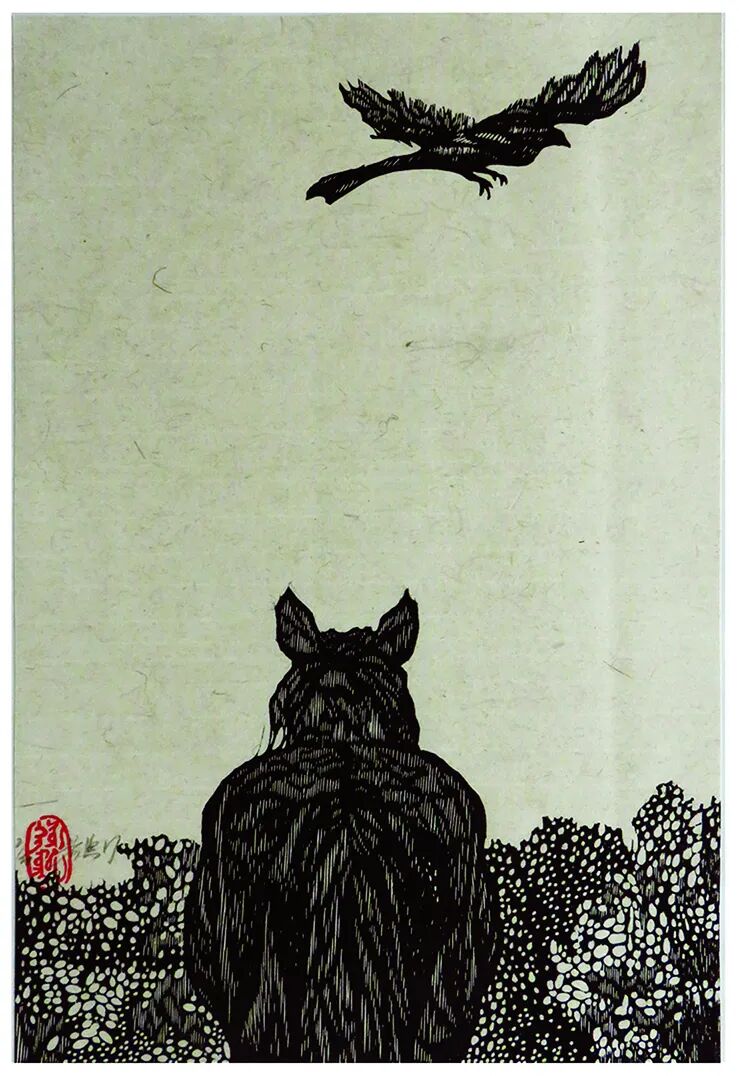 刀刻印象草原  墨印牧人情怀