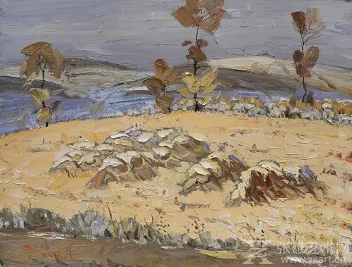 《东石咀风景之一》布面油彩 2013年